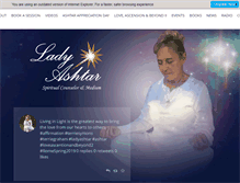 Tablet Screenshot of ladyashtar.com